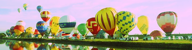 佐賀の気球イベントの画像